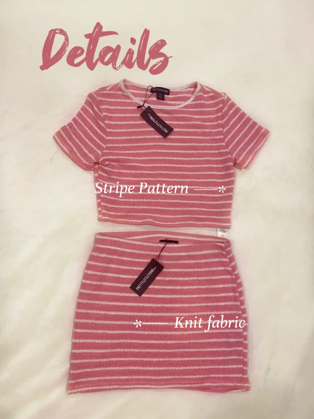 Cropped Stripe Shirt - Pretty Little Things