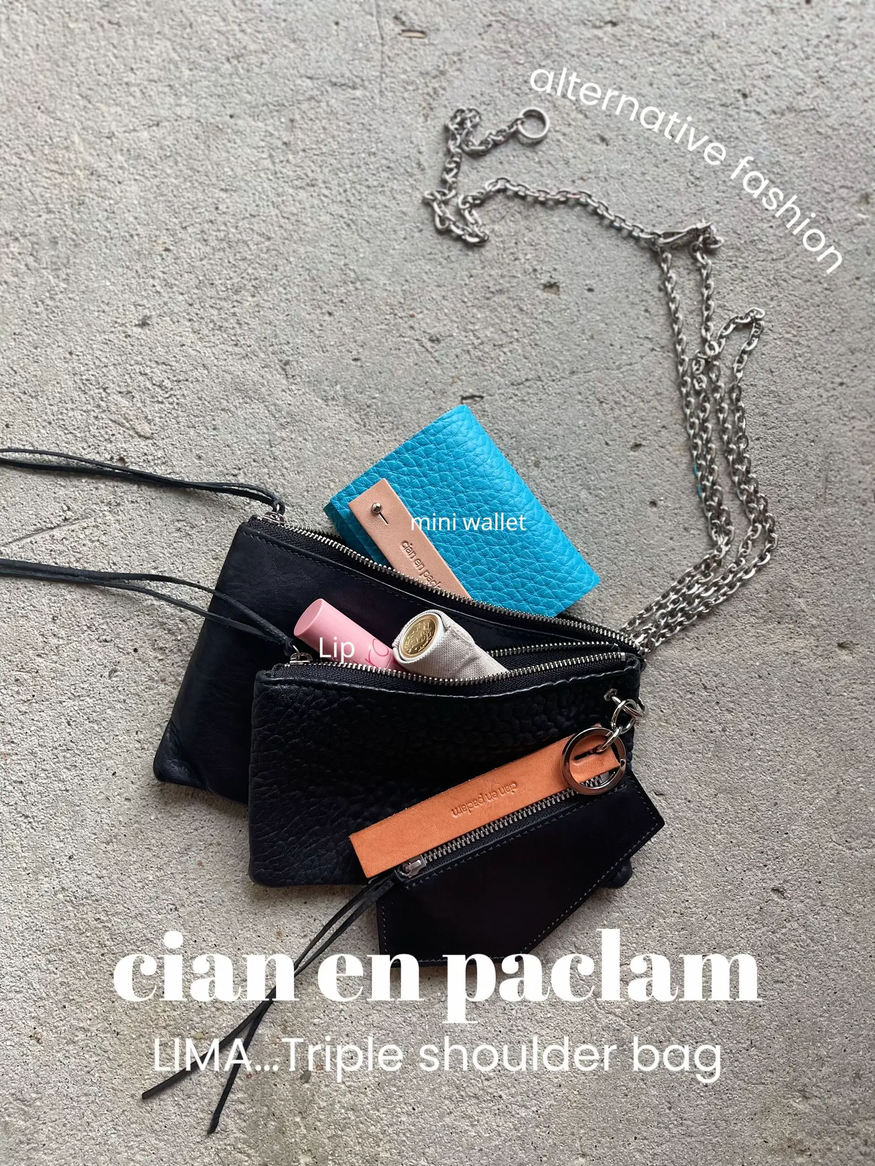 cian en paclam チェーンバッグ - ファッション