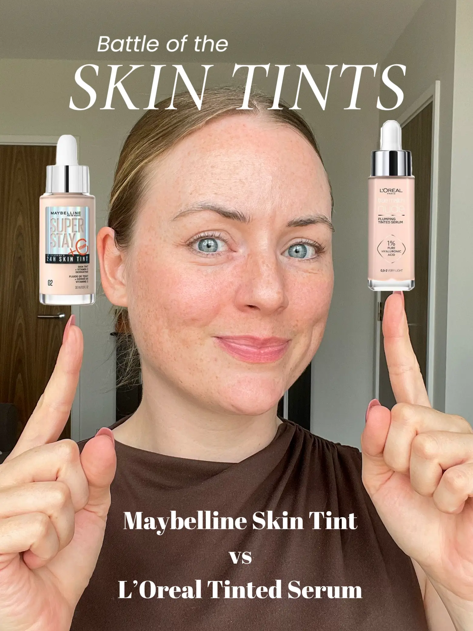 Testing out hr maybelline skin tint 🫶🏼 #maybellineskintint