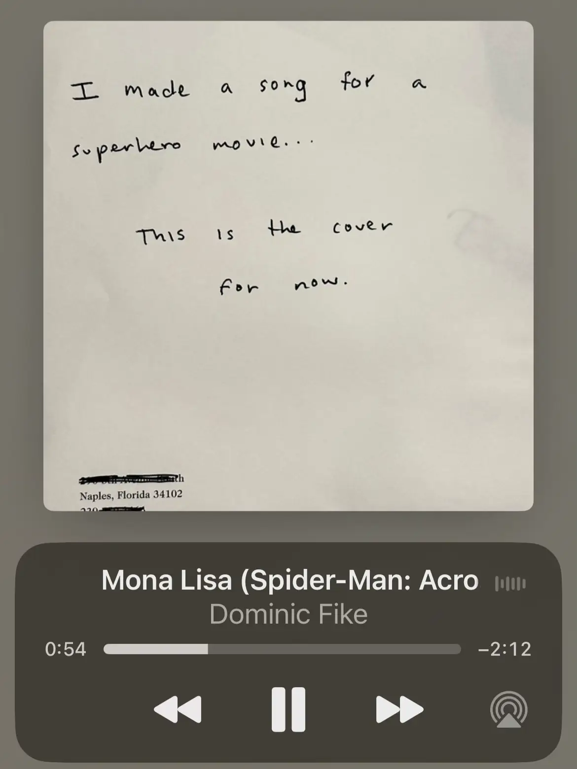  A song for a movie Mona Lisa.