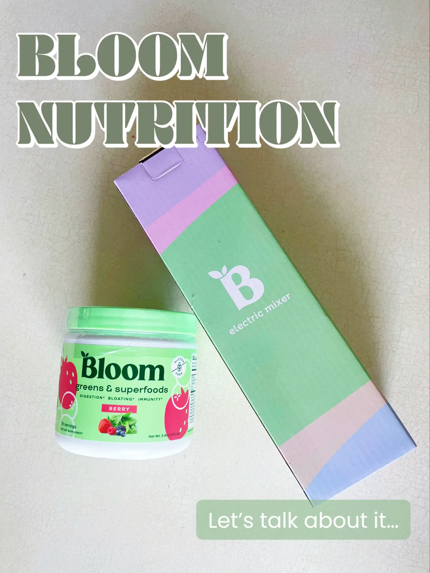 Bloom Nutrition… Let's Talk About It💚, Gallery posted by Grace Kickham🌷