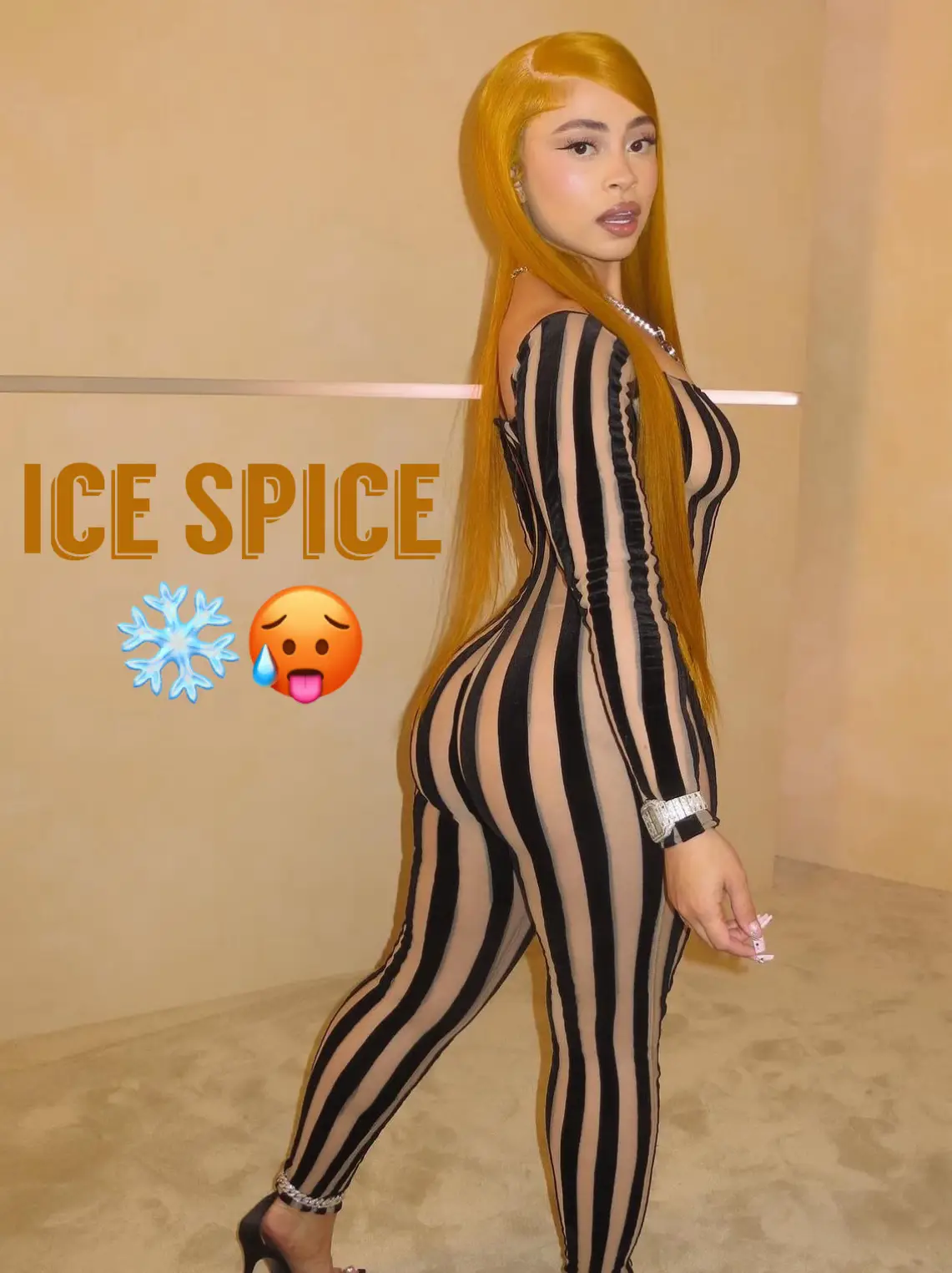 Ice Spice Logo Thong - Ice Spice UK
