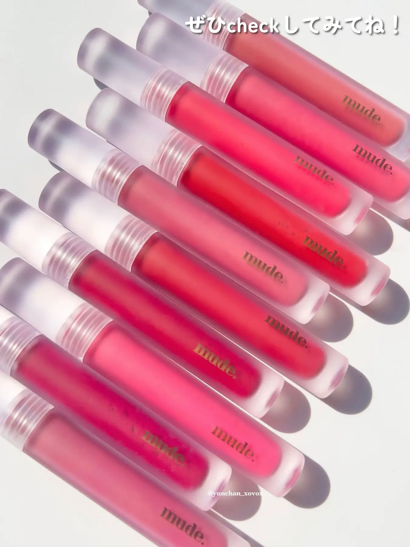 mude new work] too fashionable matte tint all colors review