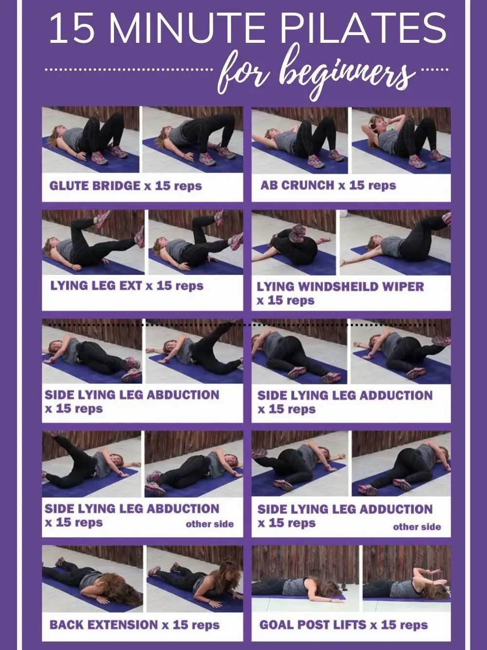  3 Pack - Pilates Workout Poster Set Volume 1 & 2 + Stretching  Routine - Pilates Mat Work Exercises - Fitness Charts (18 x 24, LAMINATED)  : Sports & Outdoors