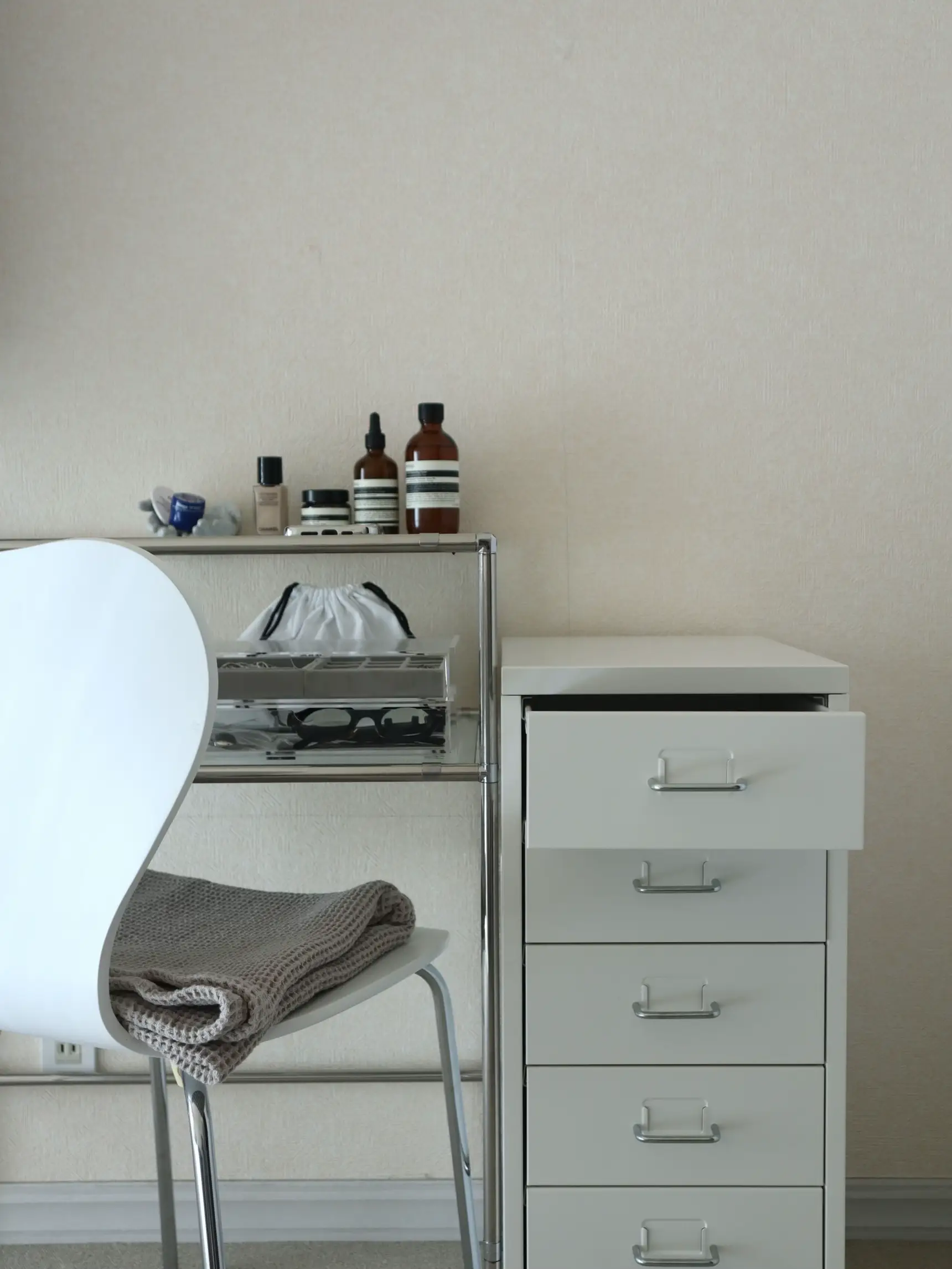 イケア IKEA マルム　MALM チェスト タンス　ホワイト 3段 MALM マルム チェスト（引き出し×3）, ホワイト, 80x78 cm - IKEA