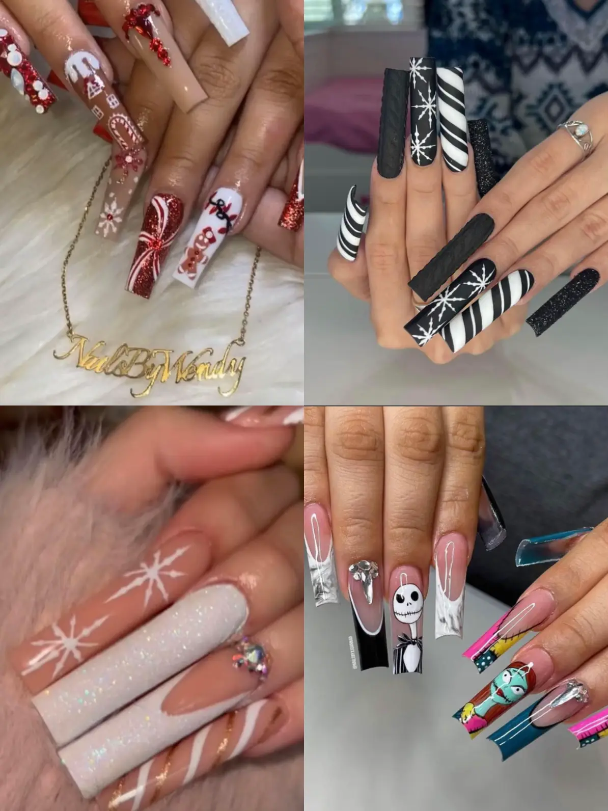 Winter nails inspo 🎄 ️ >> Gallery posted by Rosa 🥀 Lemon8