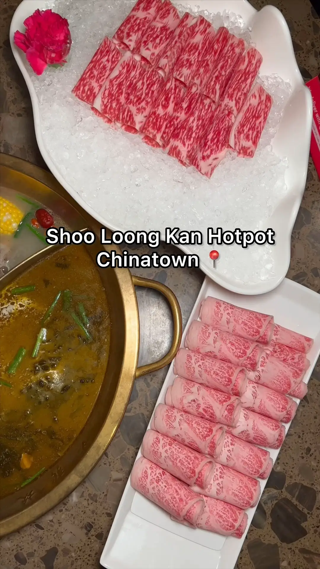 AUTHENTIC CHINESE HOTPOT IN CHICAGO 🍲 Video published by SERGELATO