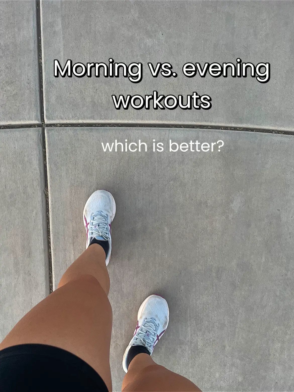 morning vs. evening workouts Gallery posted by Kyli Lemon8