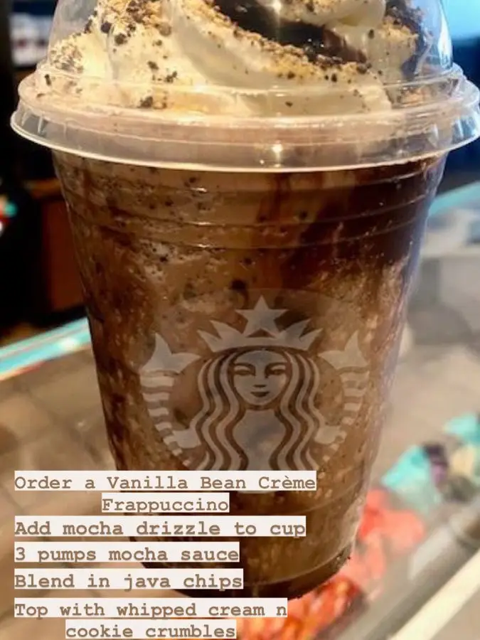 Vanilla bean with outlet java chips