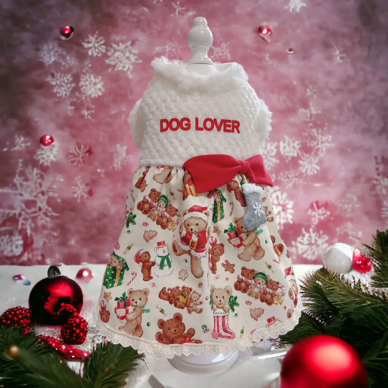 Doggy clothes 🎄 Christmas dre | Gallery posted by 犬服ショップ