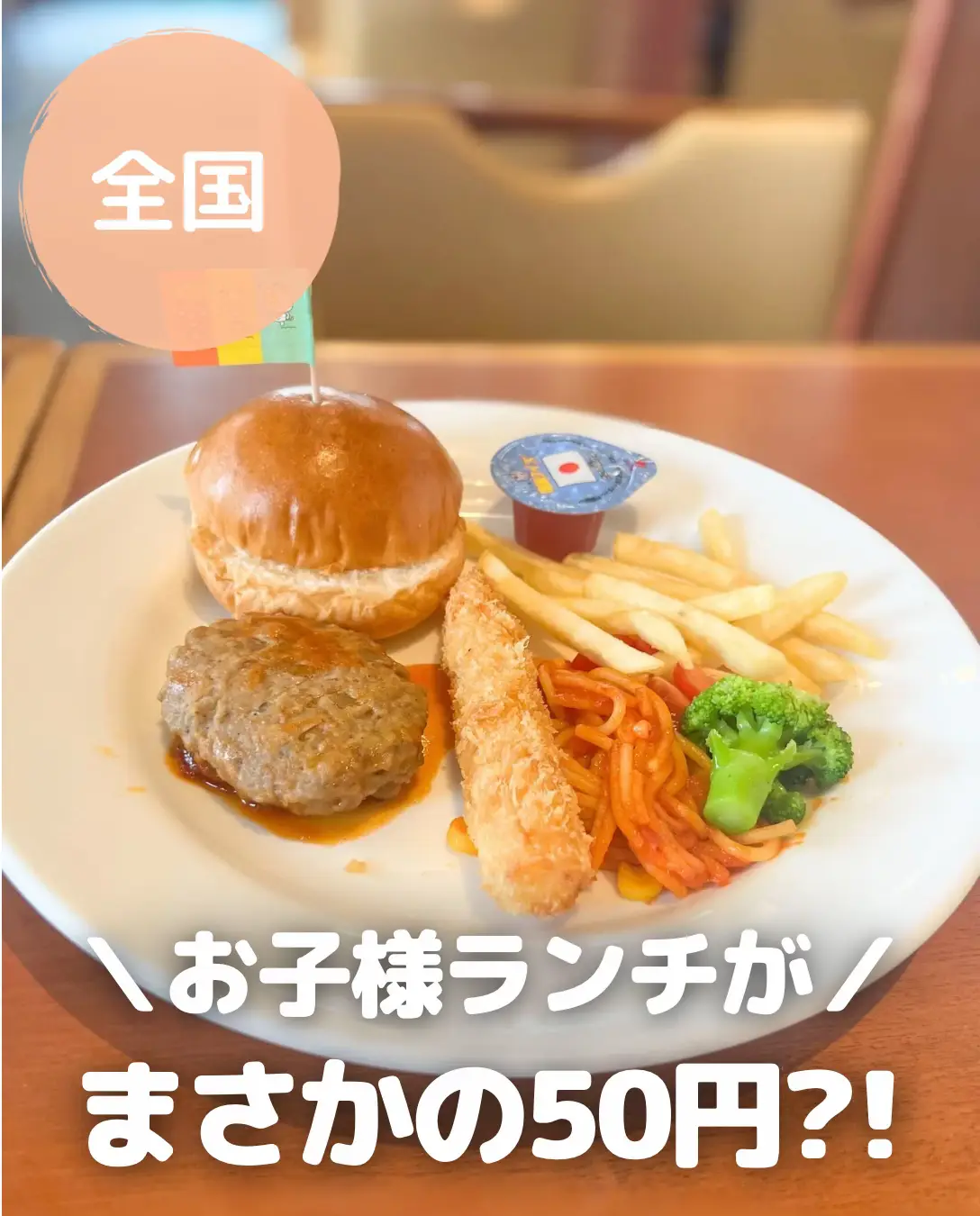 お子様ランチ風♡うさぎ お子様ランチ風♡うさぎ