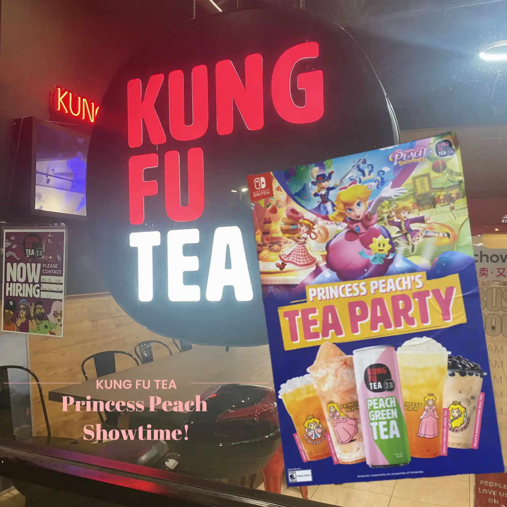 Princess Peach Showtime! At Kung Fu Tea! | Gallery posted by Cecy Tv |  Lemon8