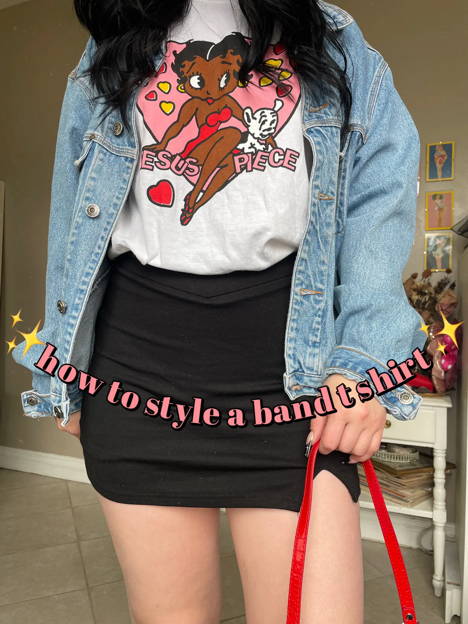 How to Style a Band T-Shirt, Gallery posted by Samantha