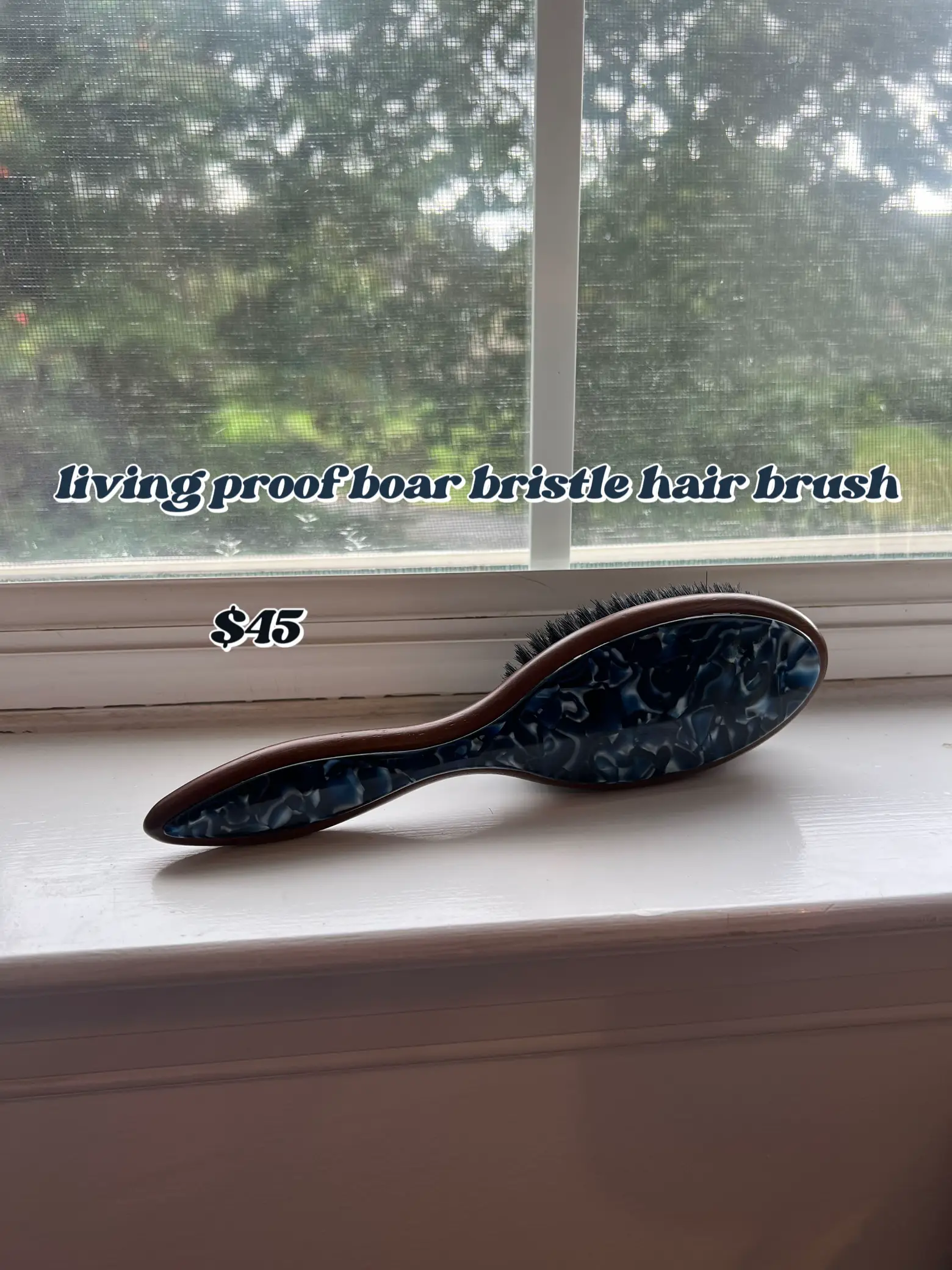 Smoothing Boar Bristle Hair Brush by Living Proof® - FabFitFun