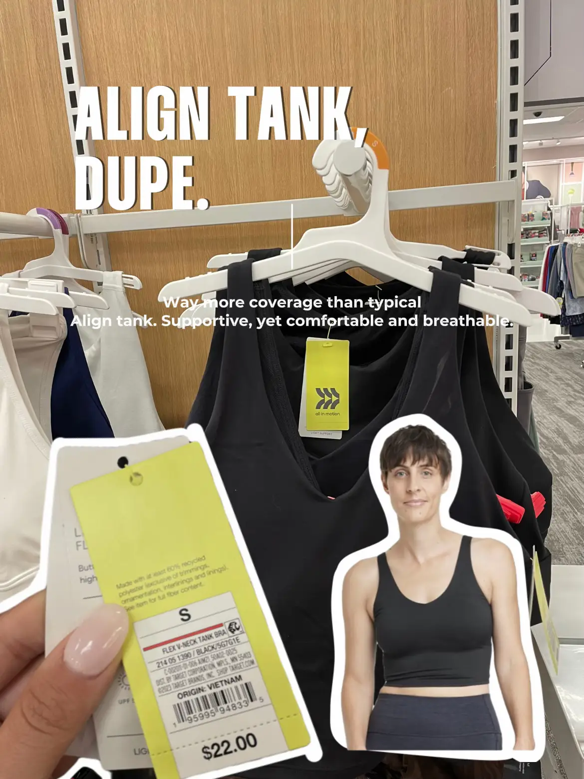 Target Has The Best Dupe For The Viral Lululemon Align Tank—And