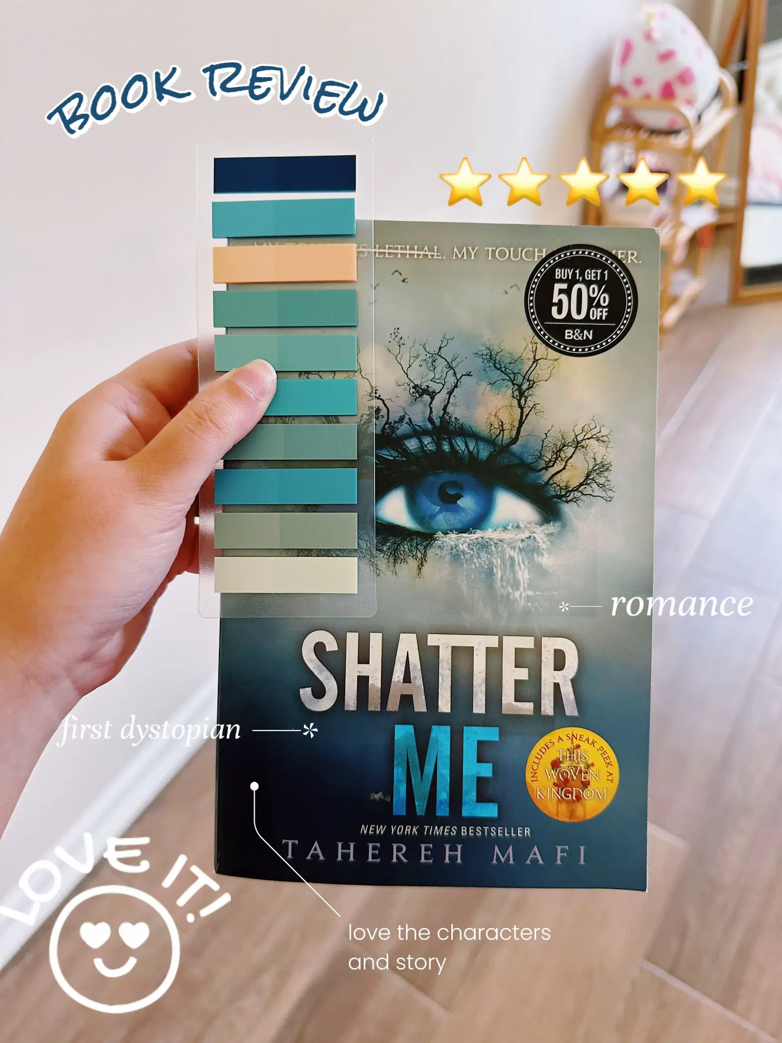 Review: Shatter Me Series - Between the Shelves