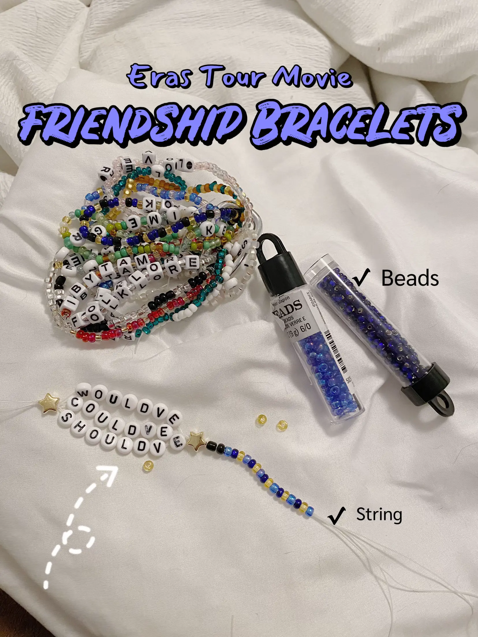 Midnights DIY Friendship Bracelet Kit taylor Swift Eras Tour