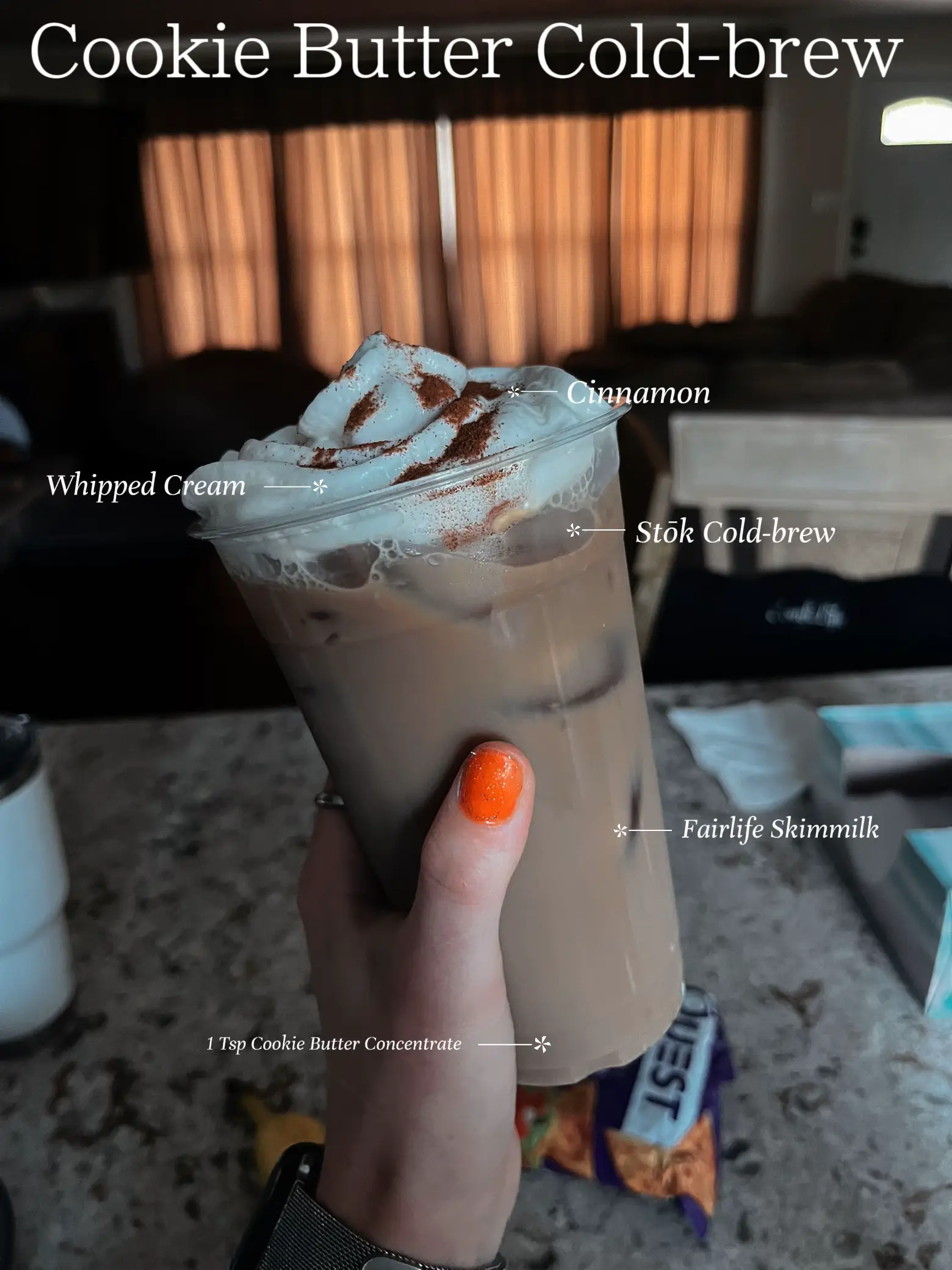 Dunkin' Donuts® Cold Brew with Homemade Vanilla Mint Creamer