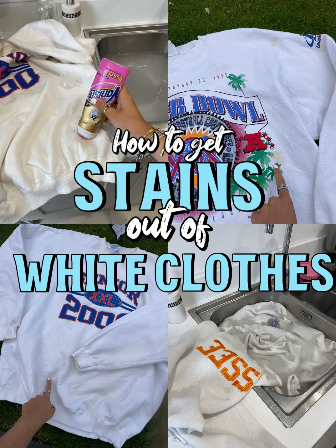 How to Get Rid of Bleach Stains