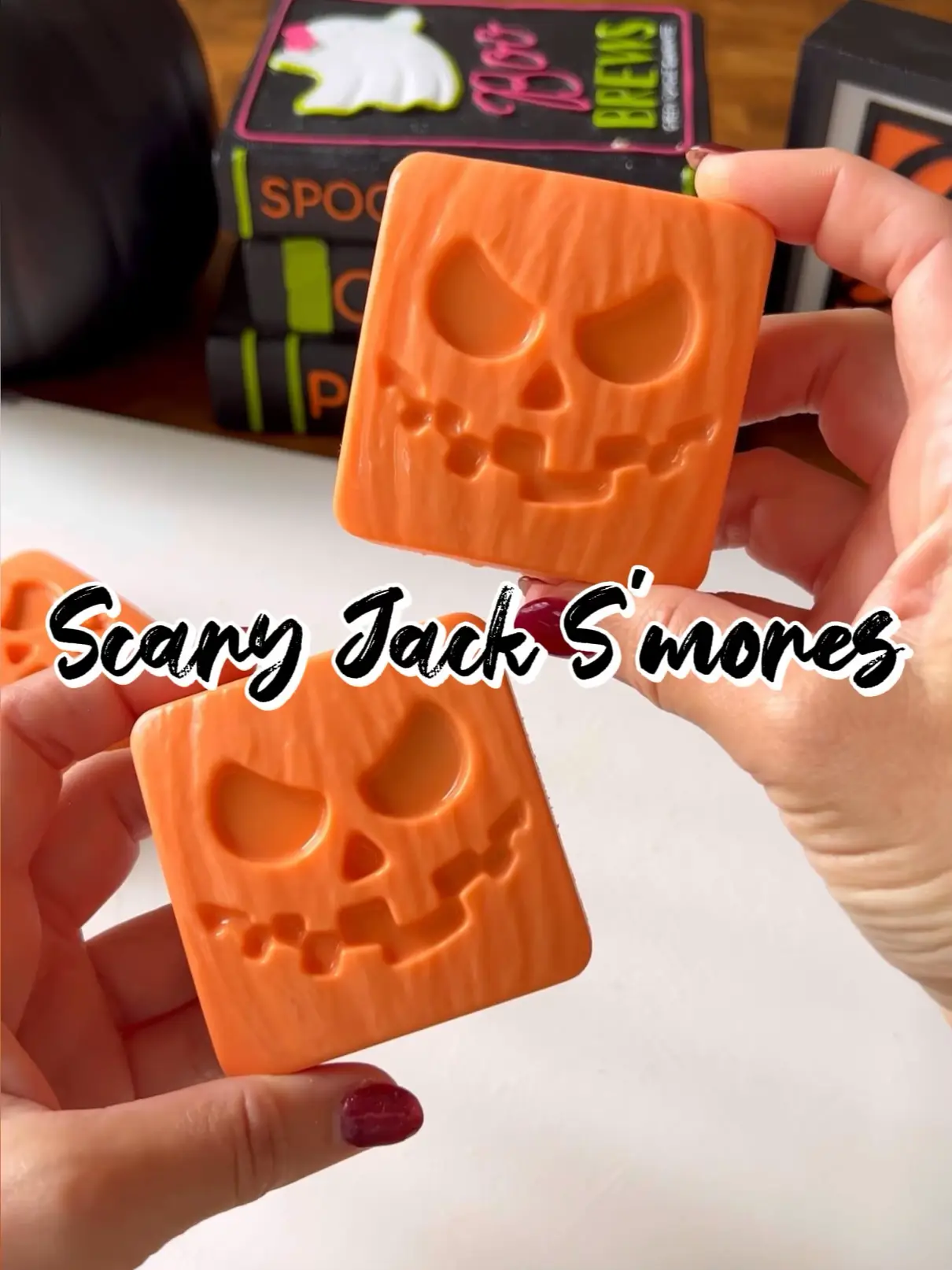 Scary Jack S'mores 🎃, Video published by Taryn Camp