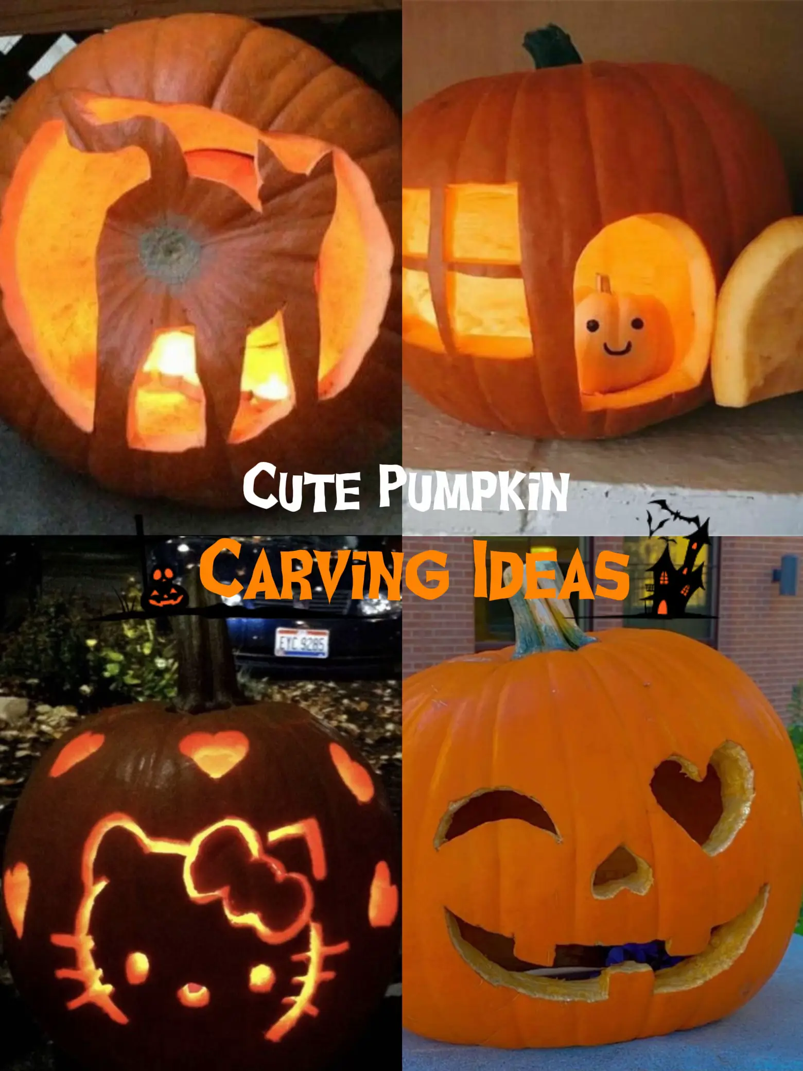 silly pumpkin carving