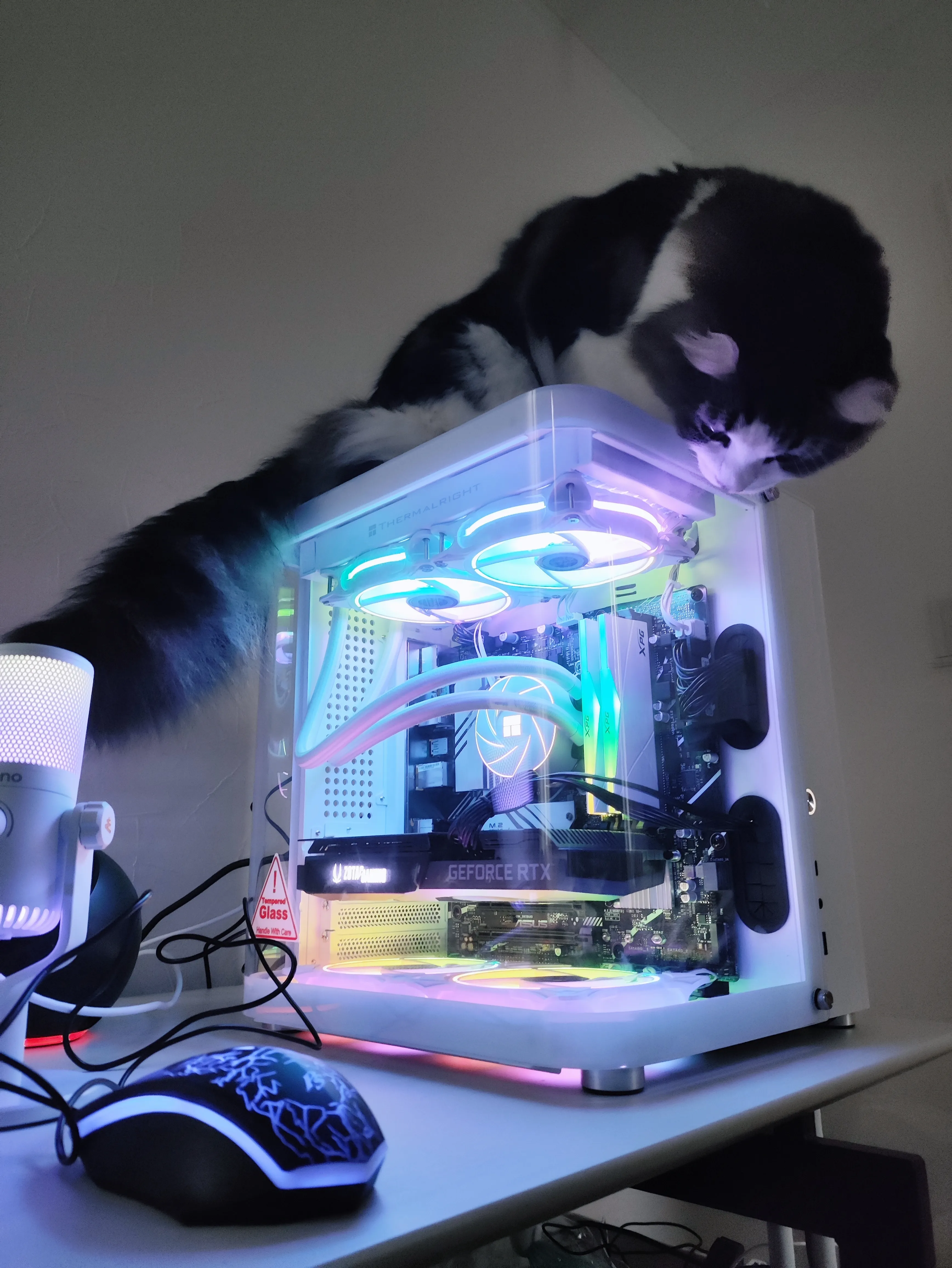 SSSランク】RTX3070搭載ゲーミングPCフルセット✨新品ケース✨黒