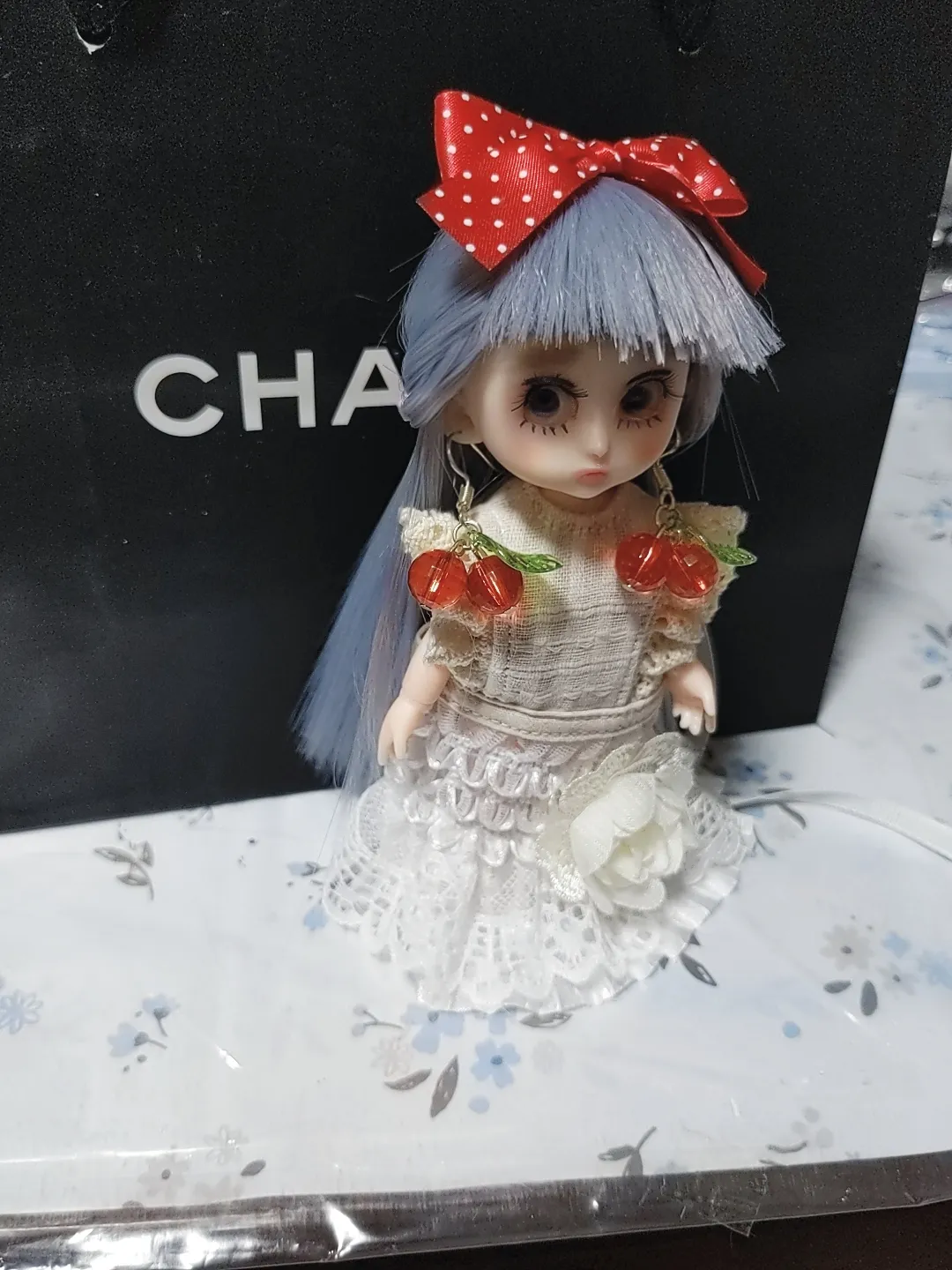 カスタムブライス 海外作家様 微笑み 優しい かわいい 人形 小さなお目