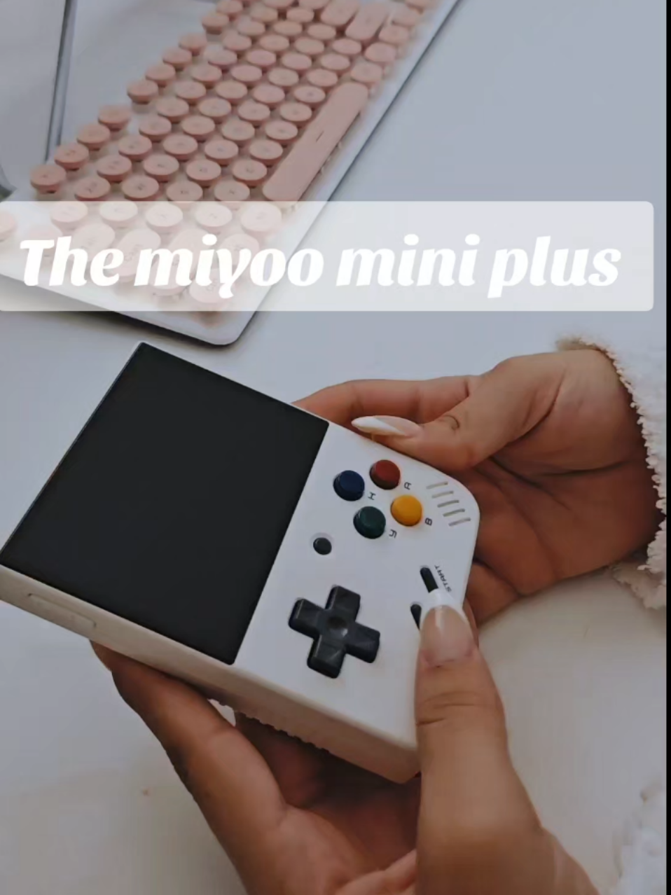 Miyoo Mini Plus + Limited Edition All Black 256GB - Official Buttons and  Case