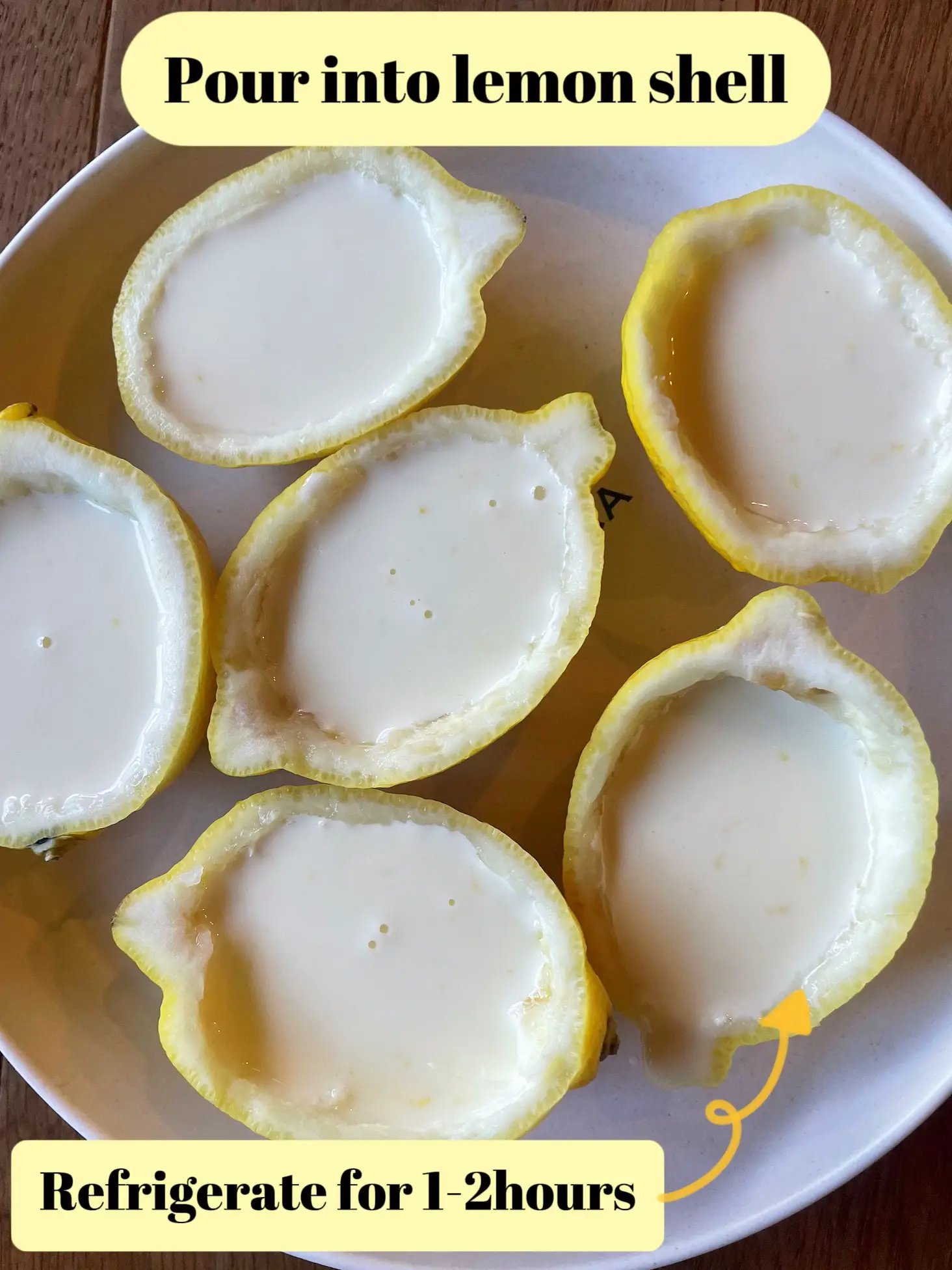 Lemon cream: no eggs, no starch, no flour! 3 Ingredients: Amazing! Lemon  Posset ♥ 