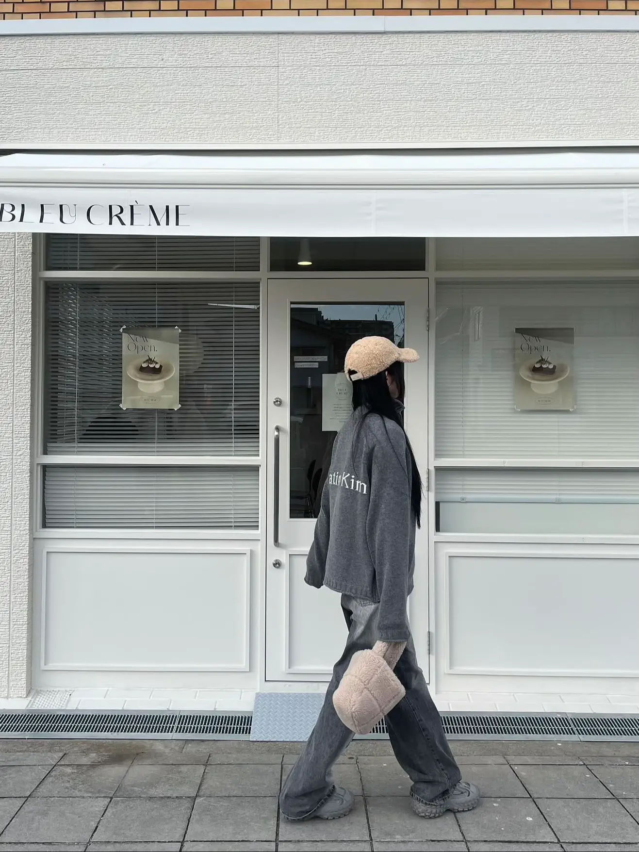 韓国限定】Matin Kim 習え キムマーティン キャップ オールブラック