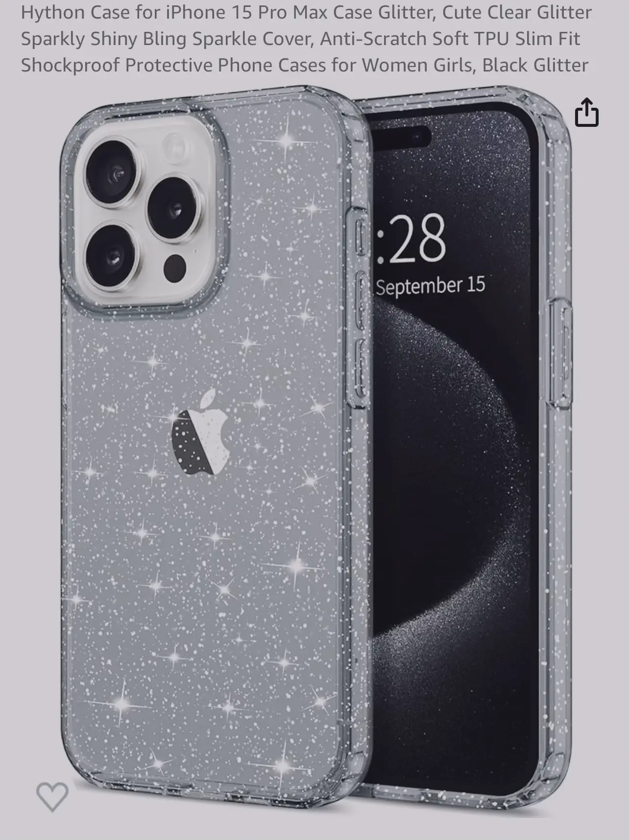 Hython Case for iPhone 14 Plus Case Glitter, Cute Sparkly Clear  Glitter Shiny Bling Sparkle Cover, Anti-Scratch Soft TPU Thin Slim Fit  Shockproof Protective Phone Cases for Women Girls, Clear Glitter 