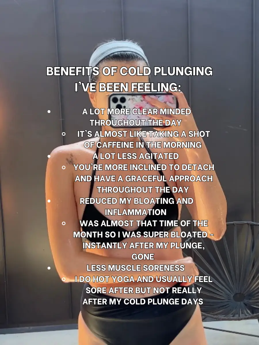 10 Cold Plunge Benefits