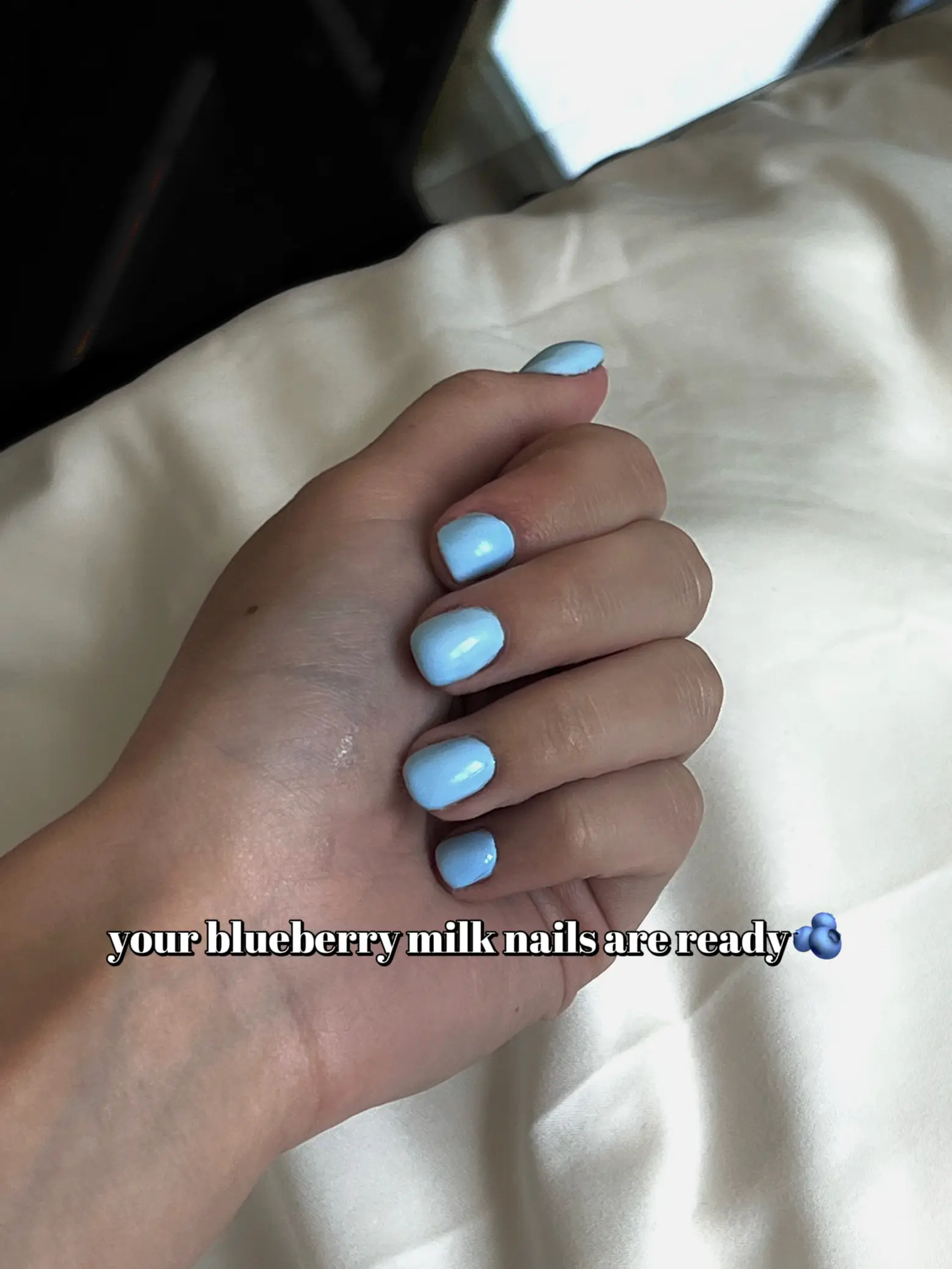 Blueberry Milk' Nails Are the Latest Celebrity Loved Summer Manicure