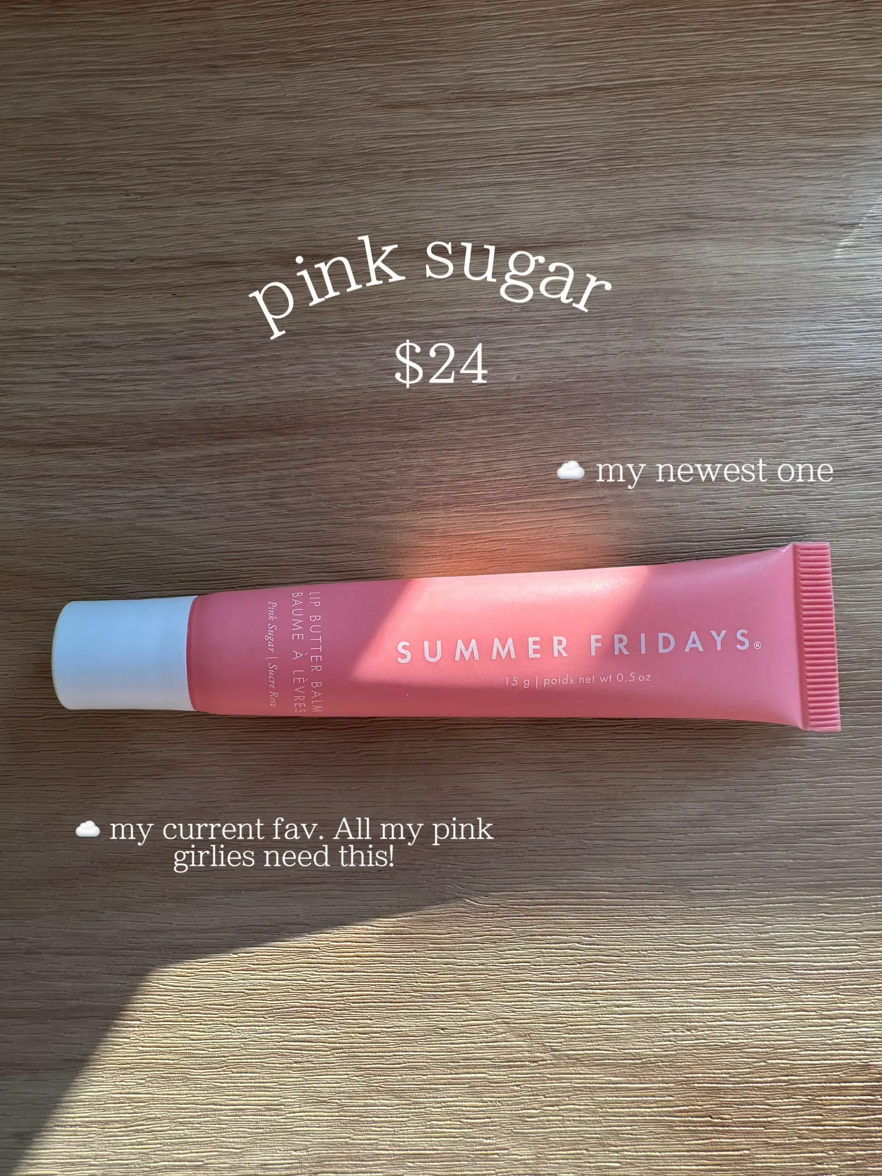 Lip Butter Balm, Pink Sugar