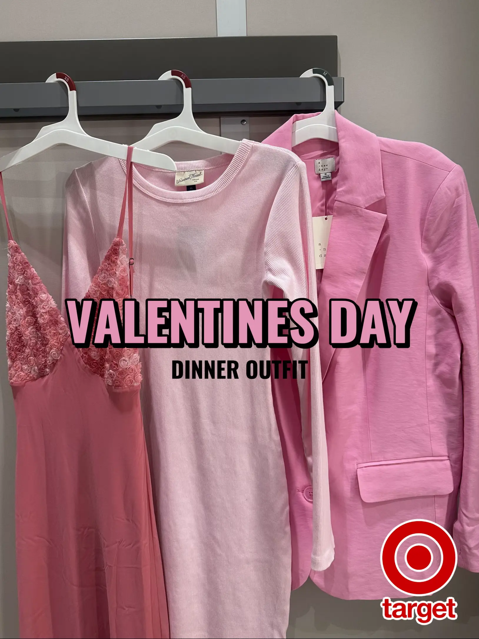 Valentine's Day Pink Dinner Outfits from Target
