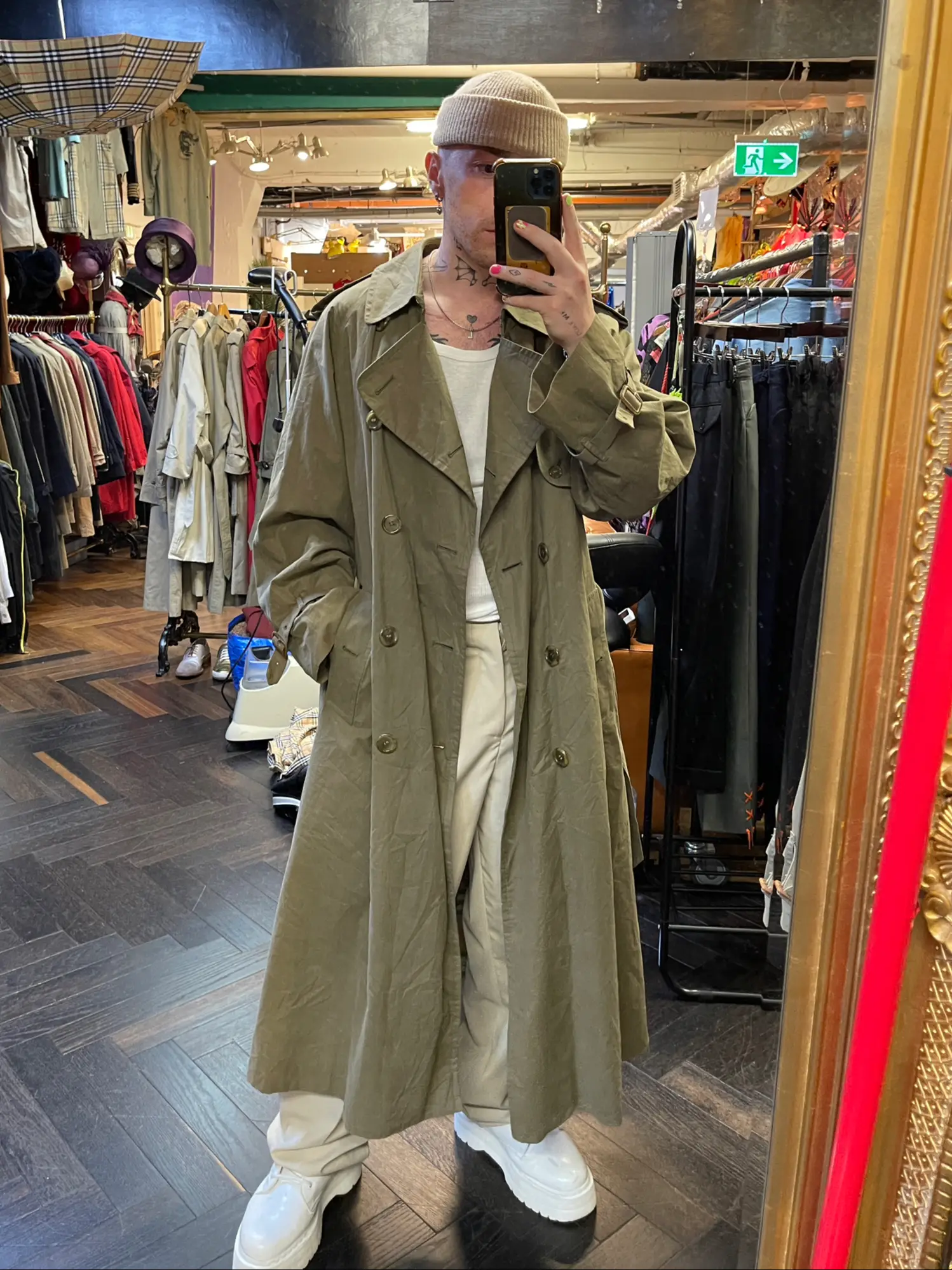 Burberry Trench Coat ~ Vintage Store