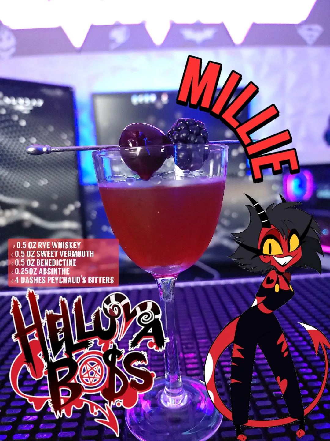 A MILLIE From Helluva Boss Drink! | Gallery posted by AaronMakesDrink ...