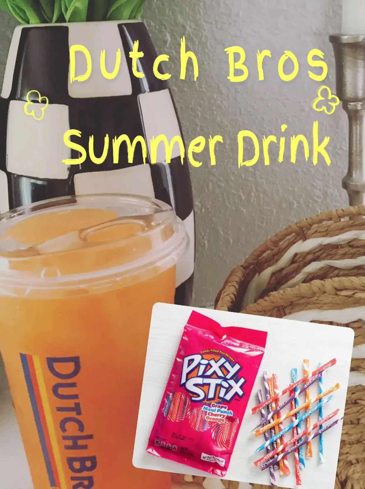 Dutch Bros Order : The Pixie Stick | Gallery posted by Apinchofirish |  Lemon8