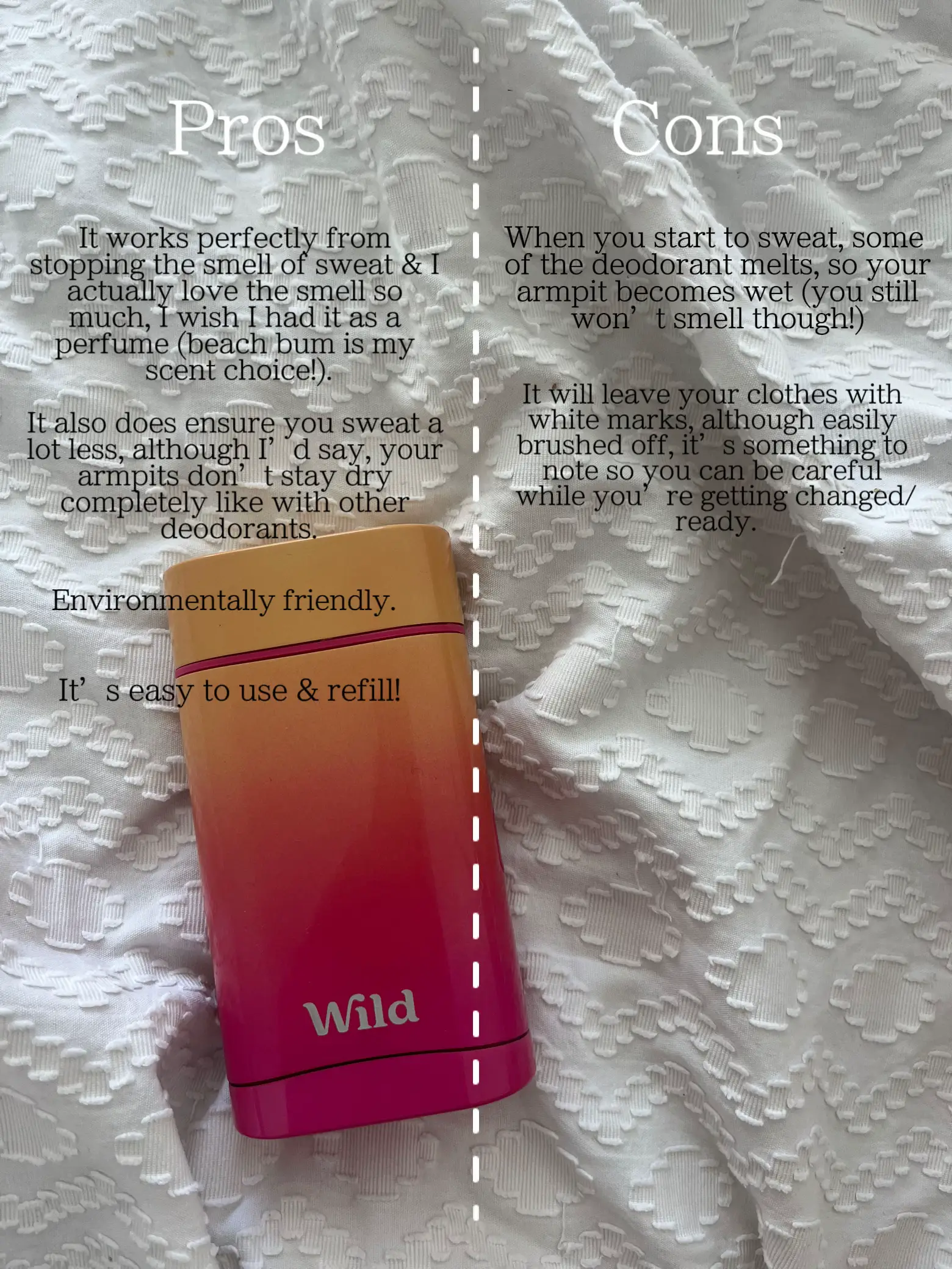Wild Deodorant, Beach Bum