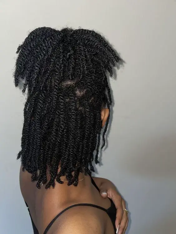 First time doing these. How did i do? #twists #twostrandtwist