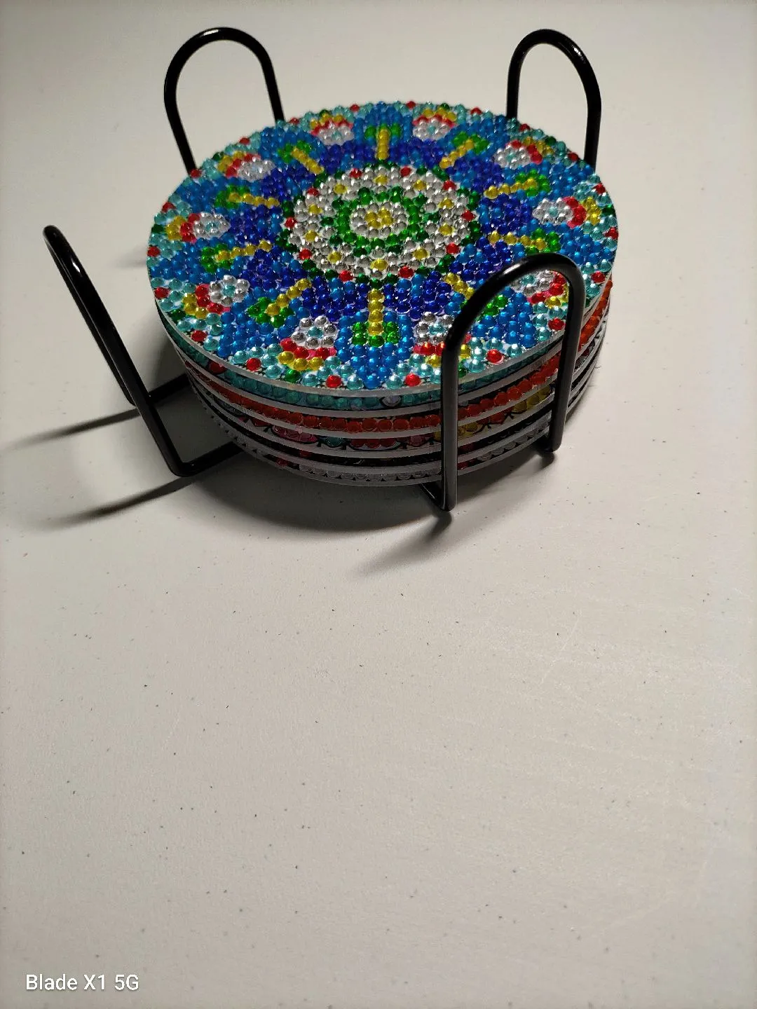 Diamond Paingting Coasters Painting Coaster Dot Kit With - Temu