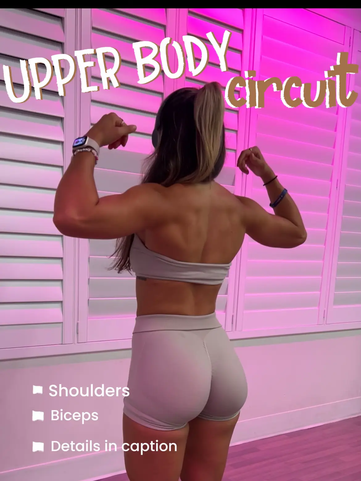 BUSY GIRL upper body workout 💪🏼
