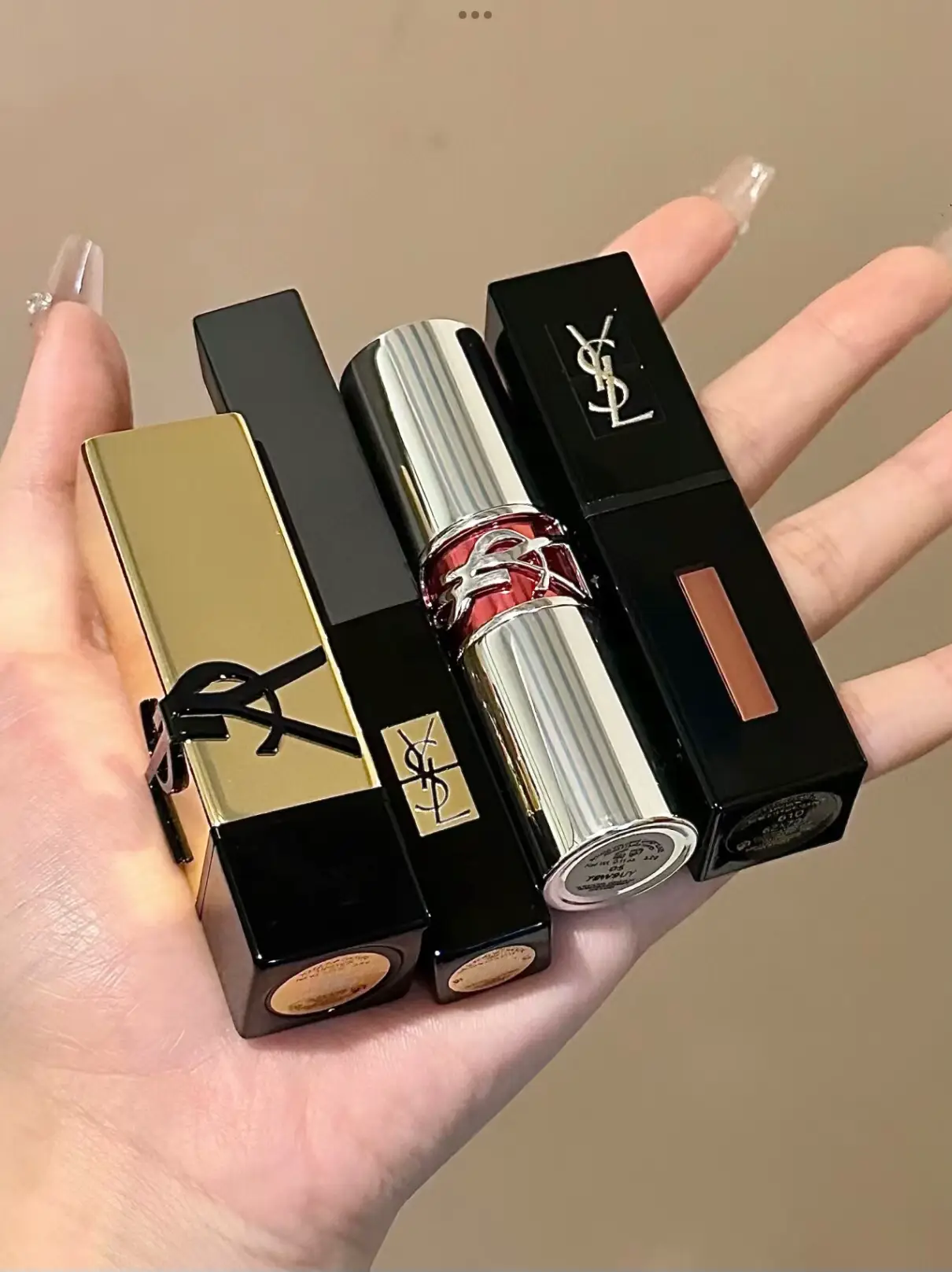 YSL 限定完売&入手困難 リップスティック柄クラッチ - バッグ