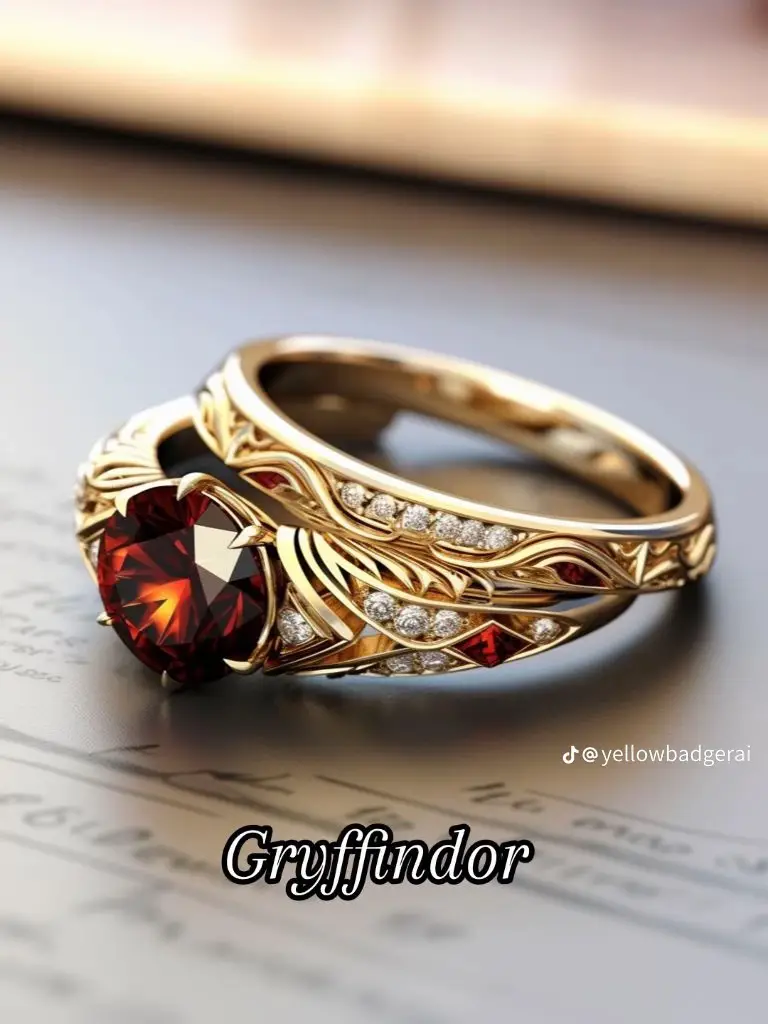 Gryffindor hot sale engagement ring