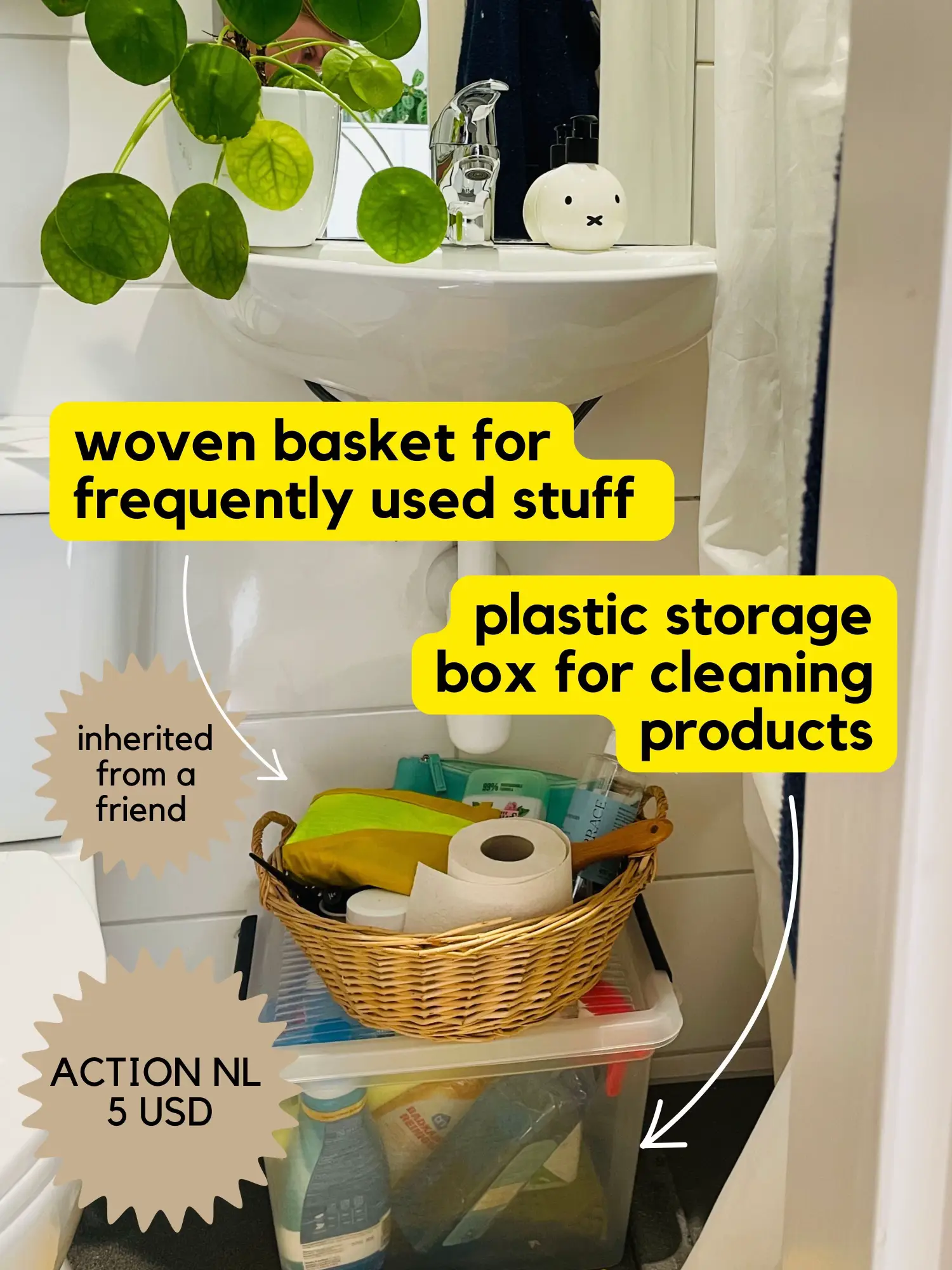 Renter Friendly Bathroom Storage | แกลเลอรีที่โพสต์โดย 20squaremeters ...