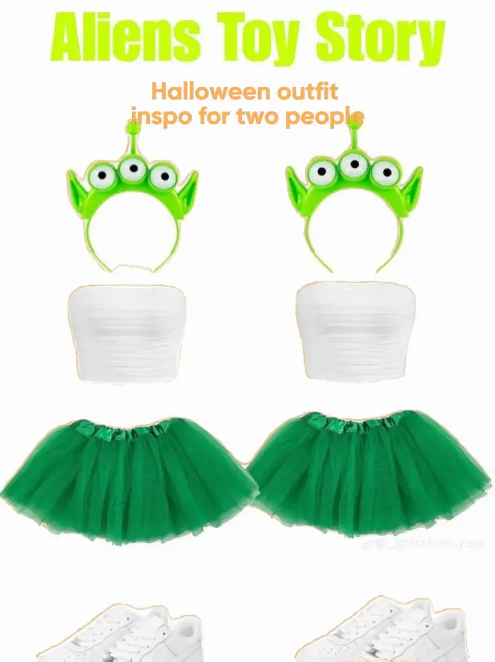Toy Story Alien Green Headband Eyeball Monster Plush Clothing Cosplay