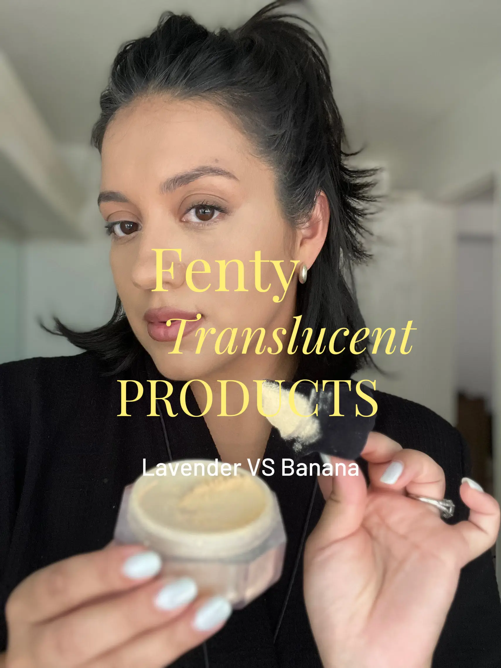 Fenty lavender setting powder deals