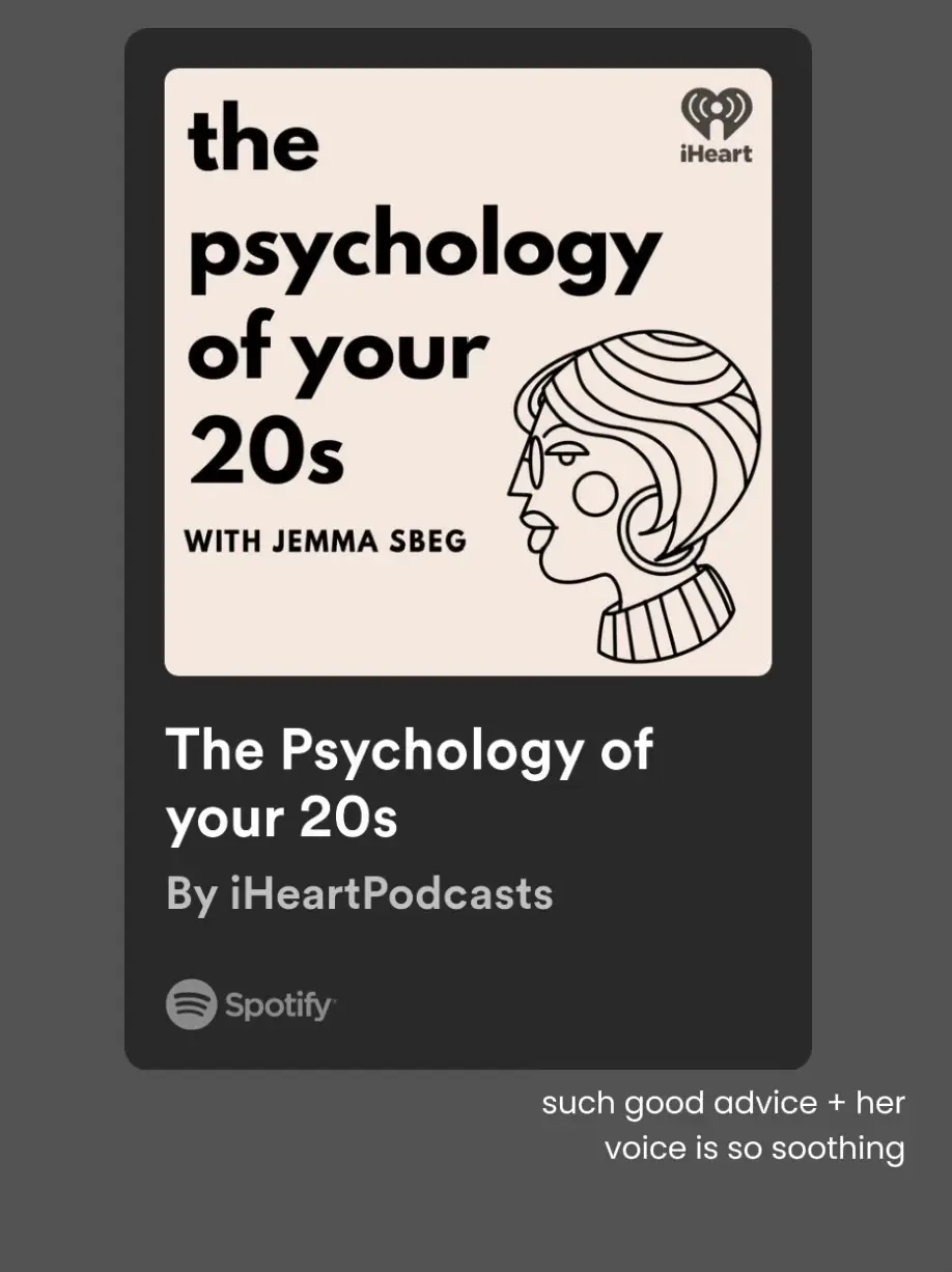  A podcast cover for The Psychology of your 20s