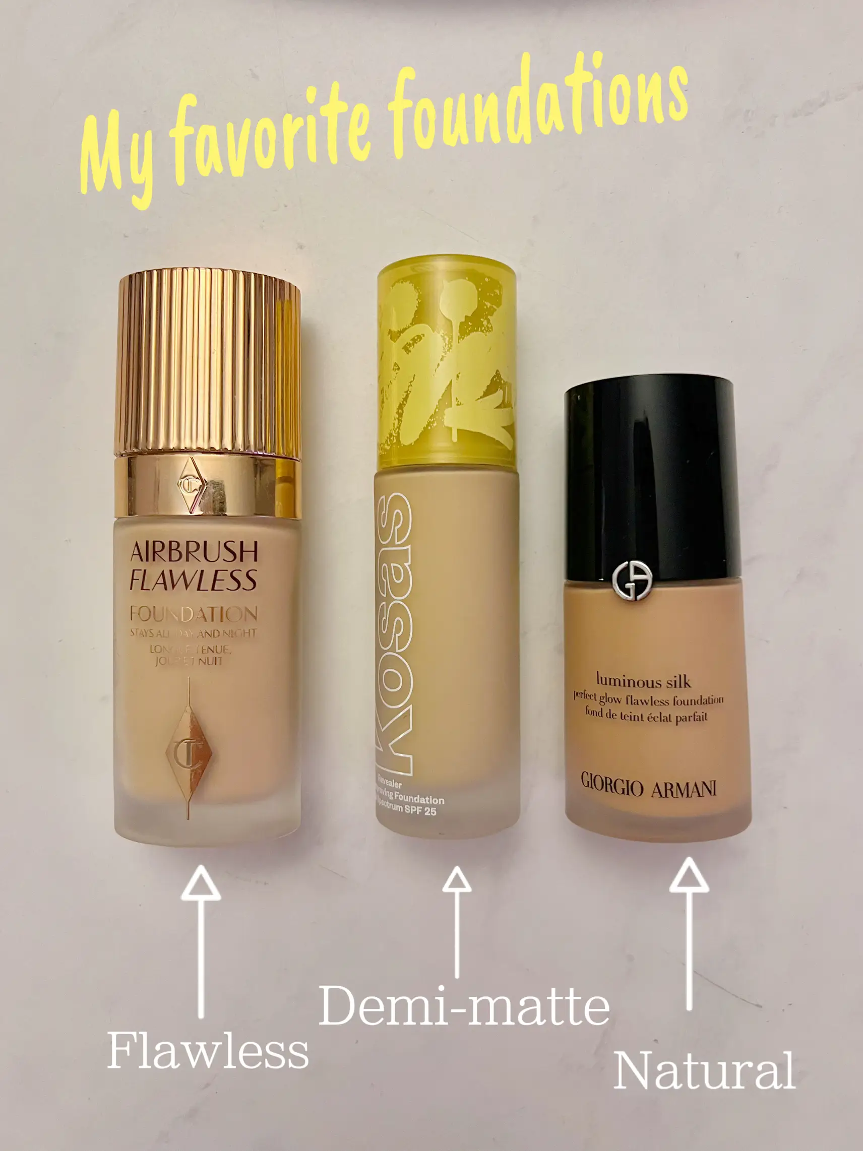 My Favorite Foundations Gallery posted by Nicole jordy Lemon8