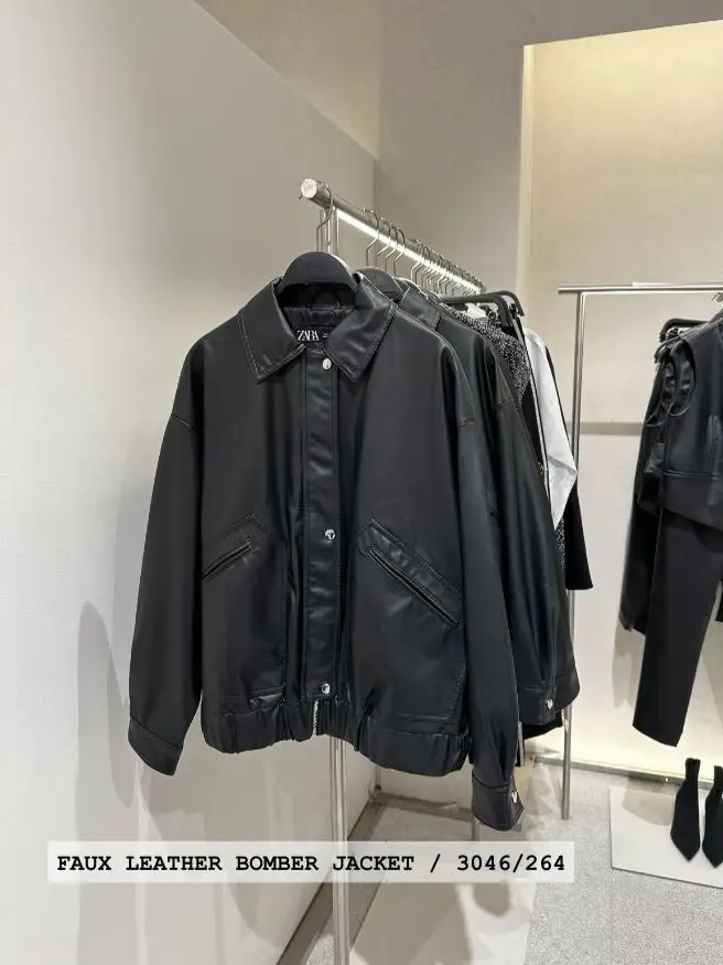 Zara men leather jacket – The Hanger Clothing Pallete